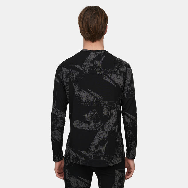 Mens Fractal Lightweight Crew Base Layer